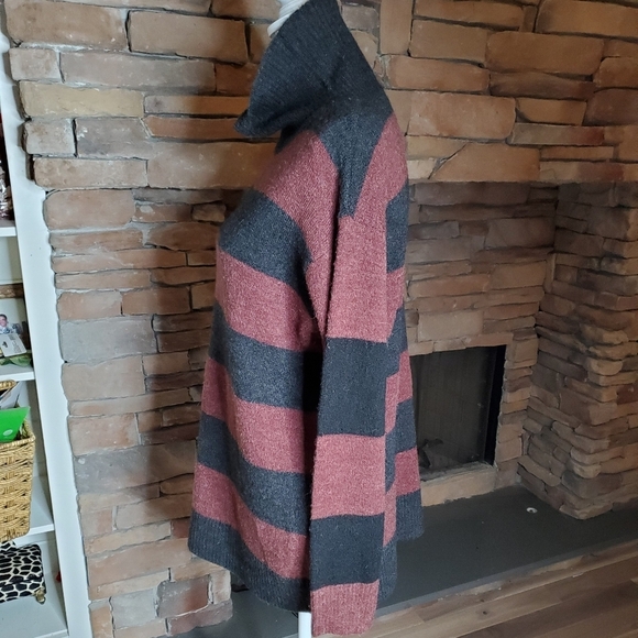 Treasure&Bond Wide Stripe Tunic Sweater XS - Picture 6 of 6